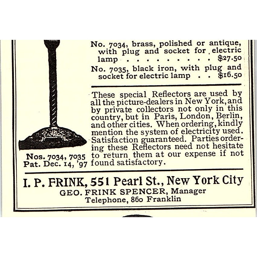 Smith & Porter Press Book Plates Boston - 1904 Ad AF5-2