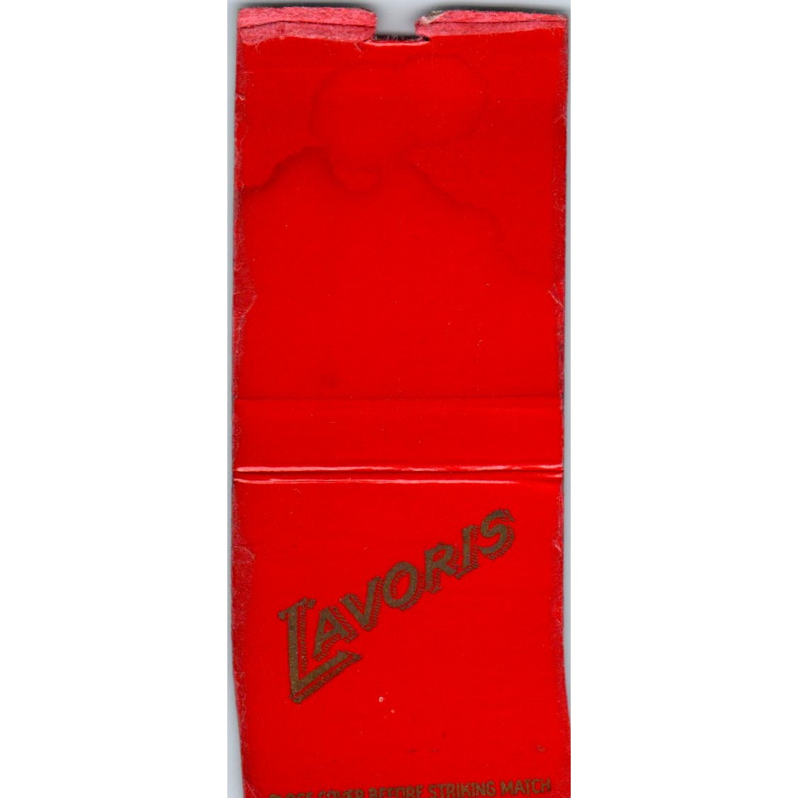 Lavoris Vintage Matchbook Cover SD2-Y1
