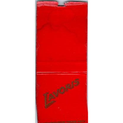 Lavoris Vintage Matchbook Cover SD2-Y1