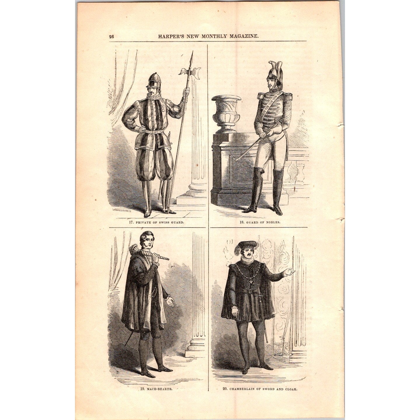 The Holy Week at Rome - Roman Catholic - 3 Pages 1854 Article I19