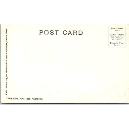 c1905 Mechanics Building Unused Boston MA Original Postcard PC9