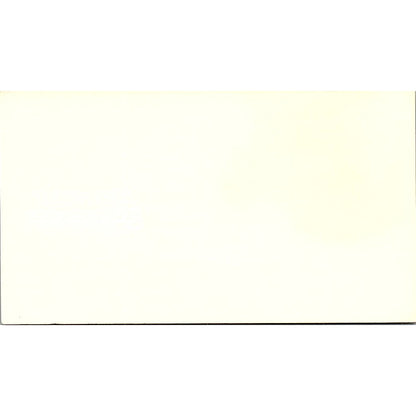 Peggy Snowden Brown Alexander & Alexander Houston Vintage Business Card SD9-B6