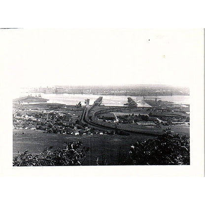 1952 Original Photograph View of Duluth Minnesota Lake Superior 2x3" AF9-M4