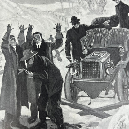 An Interrupted Christmas 1910 Art Print Fletcher C. Ransom FL6-9