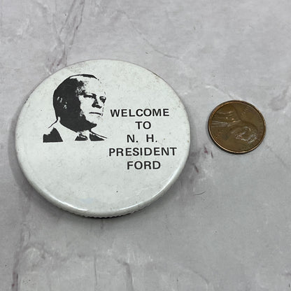 Welcome to NH President Ford Vintage Pinback Button TC5-PB