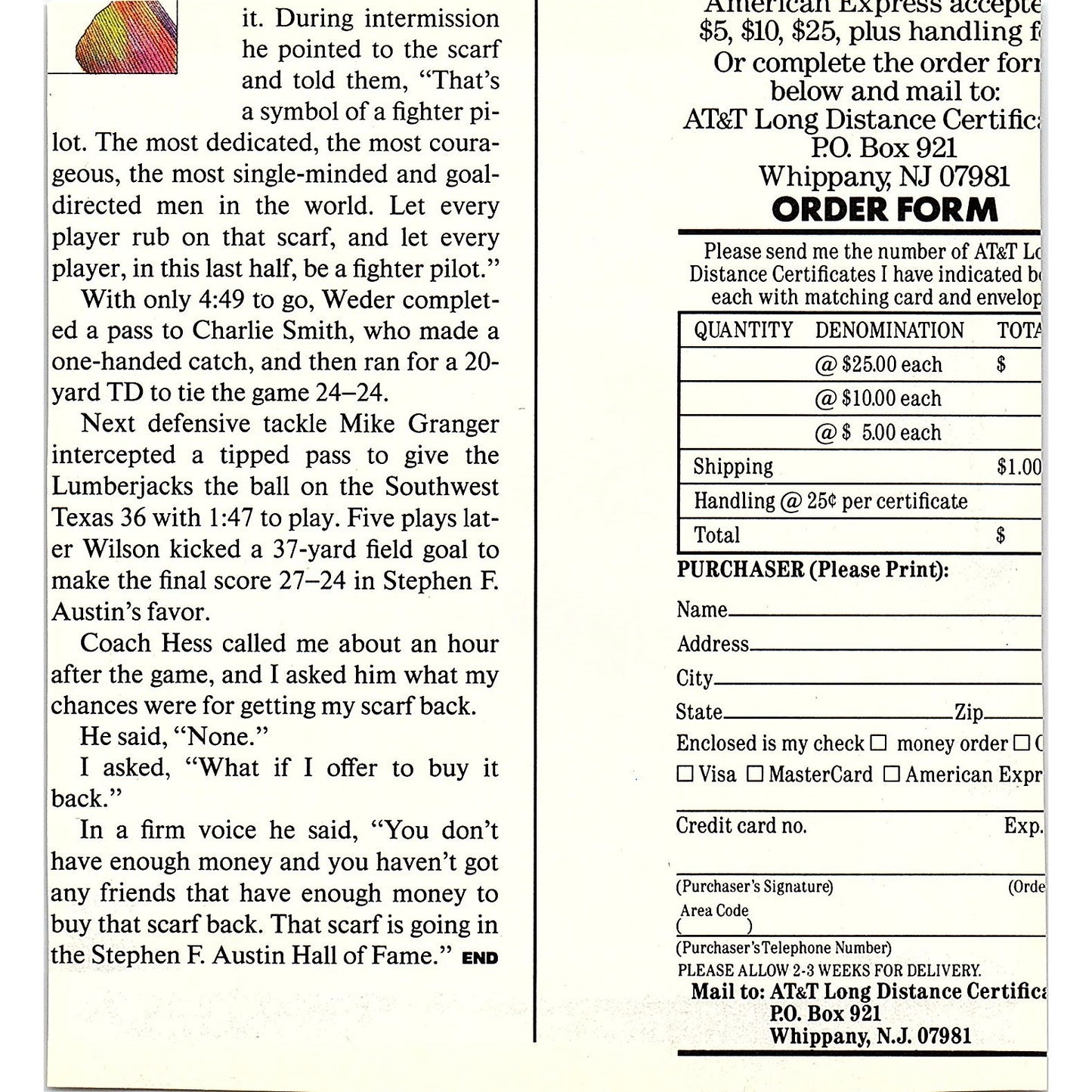 Dexter Shoemakers to America Boston MA 1984 Ad AF8-H2