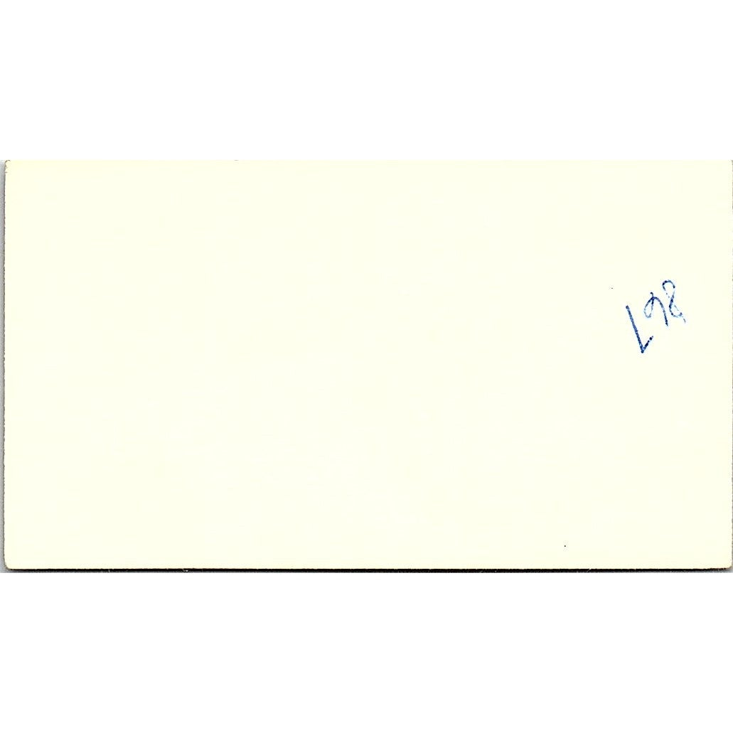 Magic Brush Statuary's Jack & Jan Epperson Bellflower Vtg Business Card SD9-B5