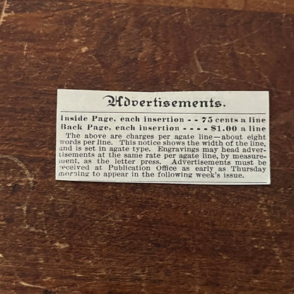 Scientific American Classified Advertisement Rates Original Advertisement AD8P29