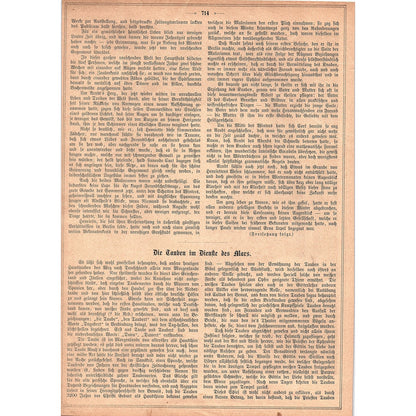 Ideal Head - Prof. Paul Thumann 1892 Engraving V1-3