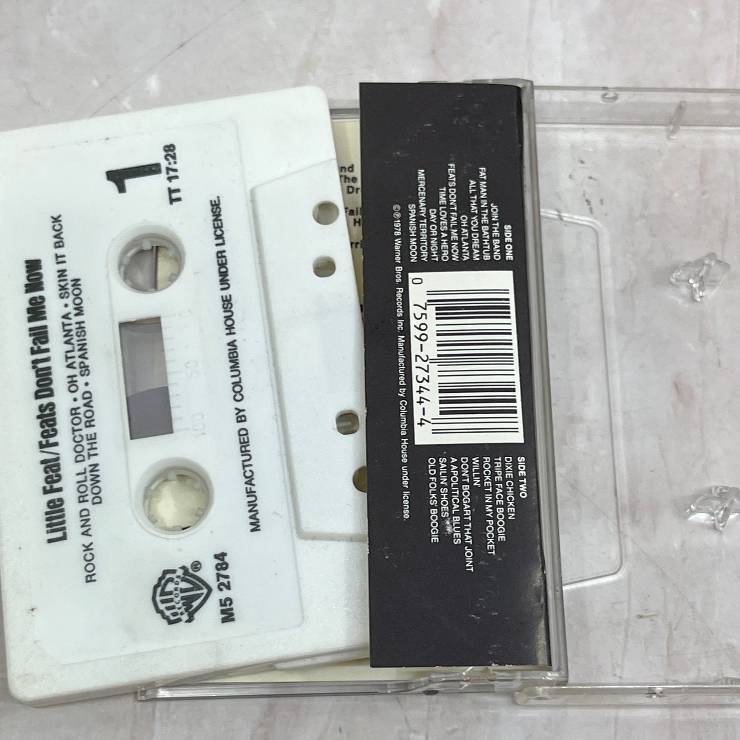 Little Feat Waiting For Columbus Double Play Cassette Tape Ti5-CT1