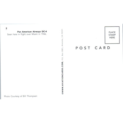 Pacific Southwest Airlines DC-9 Vintage Postcard PC18