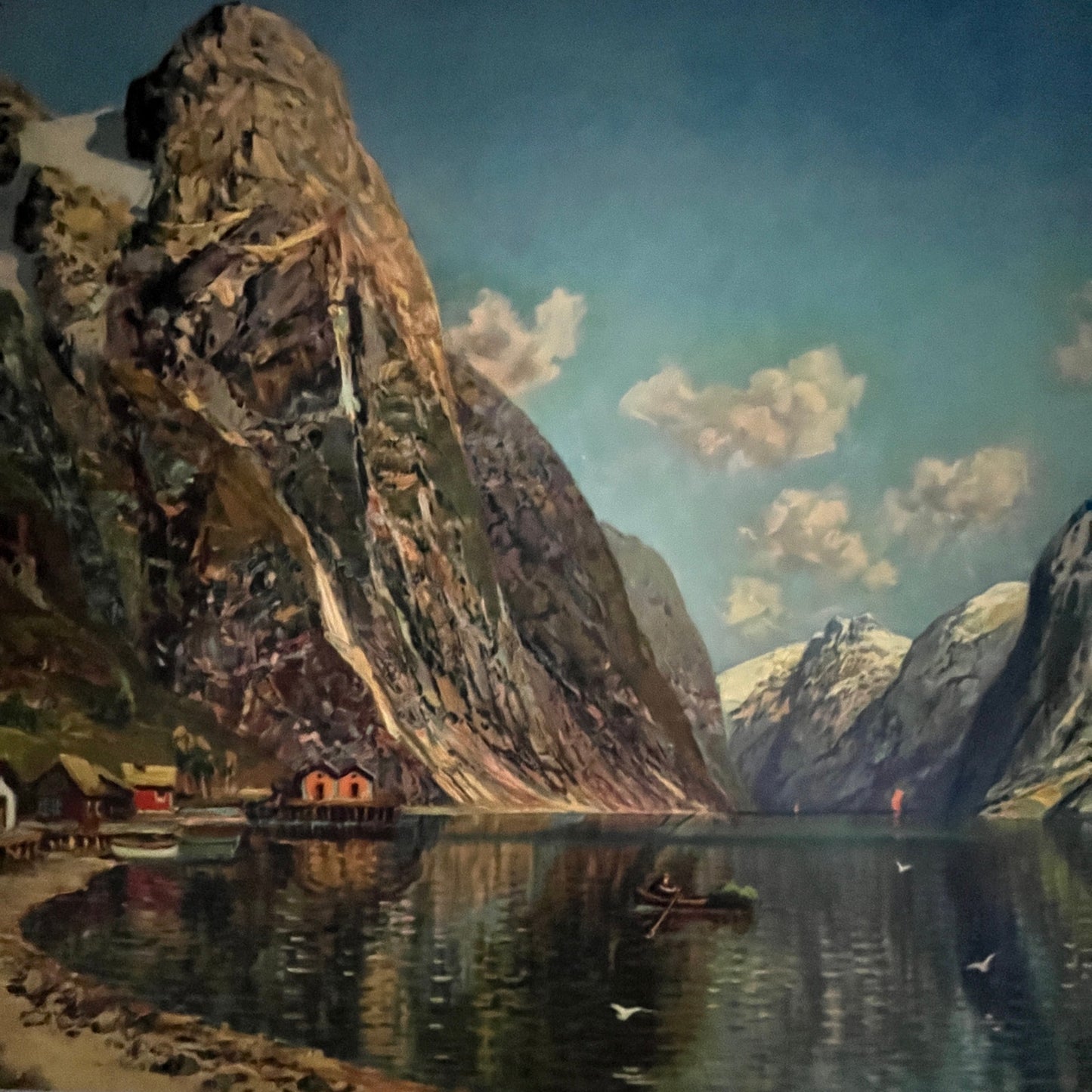 The Fjord by Karl Kaufmann 12x16" Art Print FL1