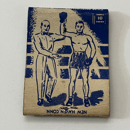 Al's Ringside Grill Hartford CT Vintage Matchbook Cover TB8-MB2-10