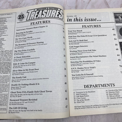 1991 Nov - Western & Eastern Treasures Magazine - Treasure Hunting Gold M12