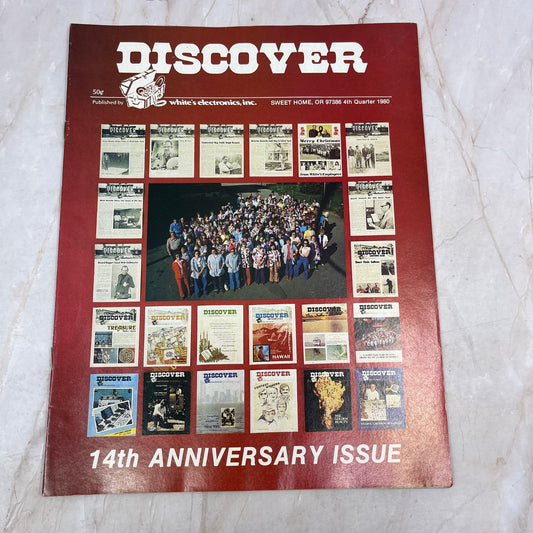 1980 4th Quarter Discover Treasure Hunting Magazine White's Electronics Inc M11