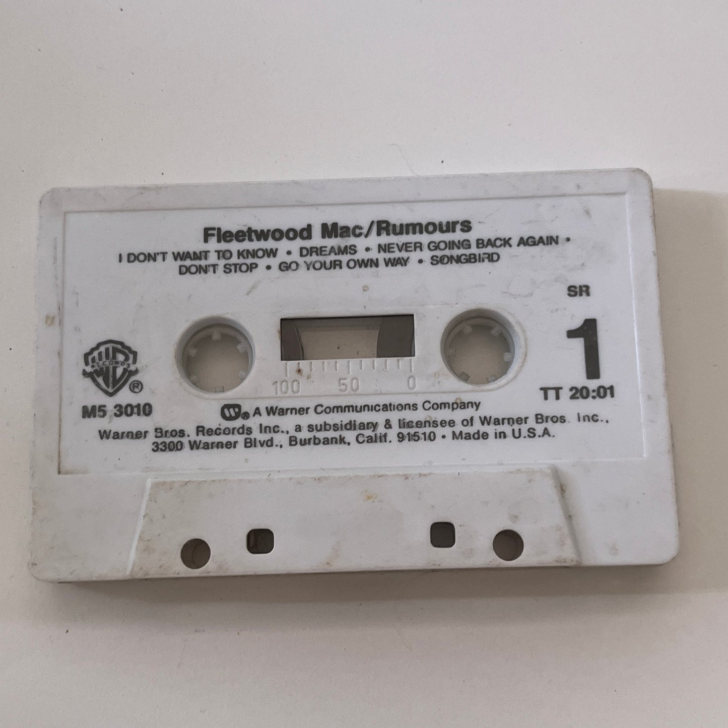 Fleetwood Mac - Rumours Cassette Tape TB6-OT2