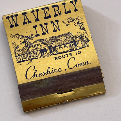 Waverly Inn Cheshire, Diorio's Waterbury CT Vintage Matchbook Cover TB8-MB3-5
