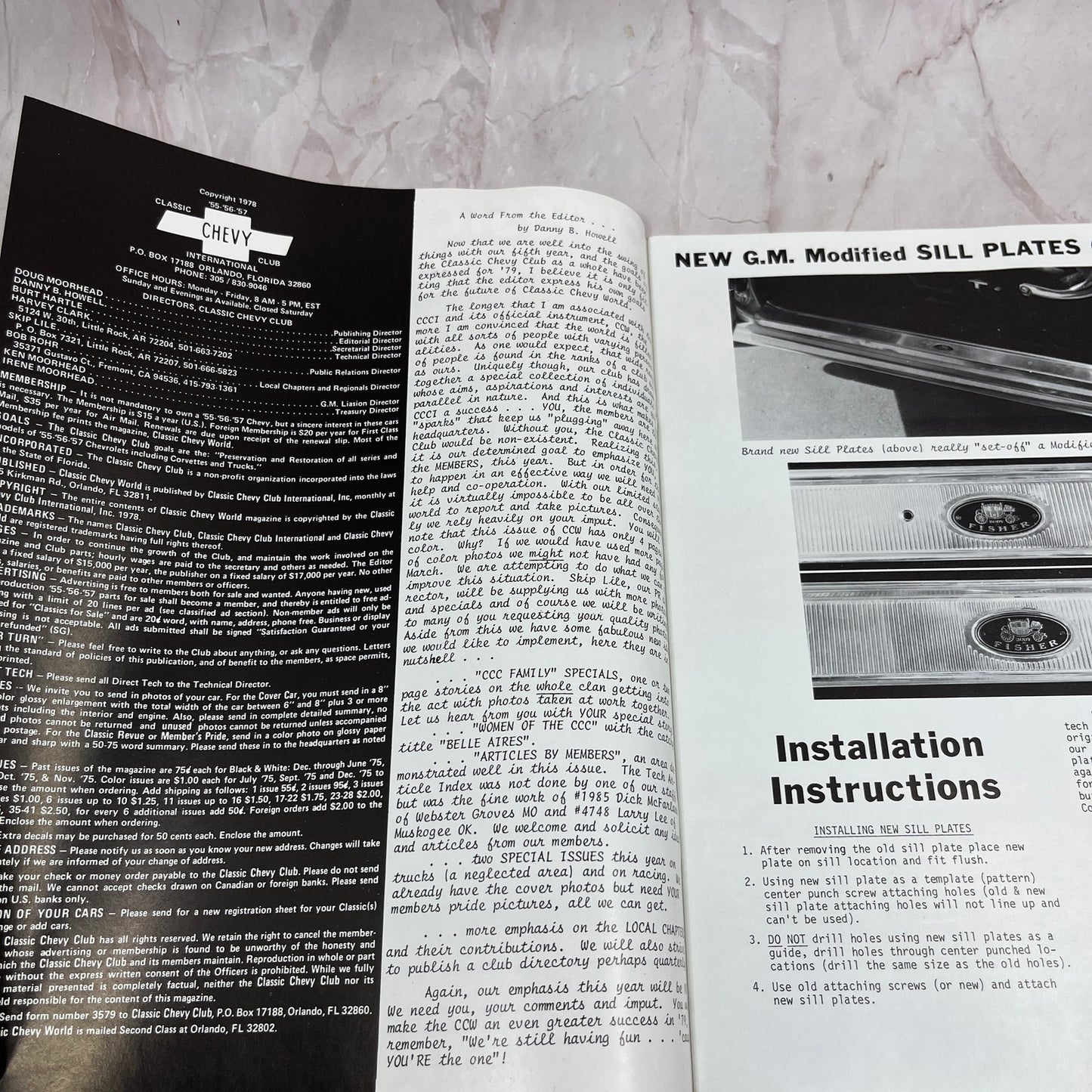 Power Steering - '55, '56, '57 Classic Chevy World Magazine - Feb 1979 M30