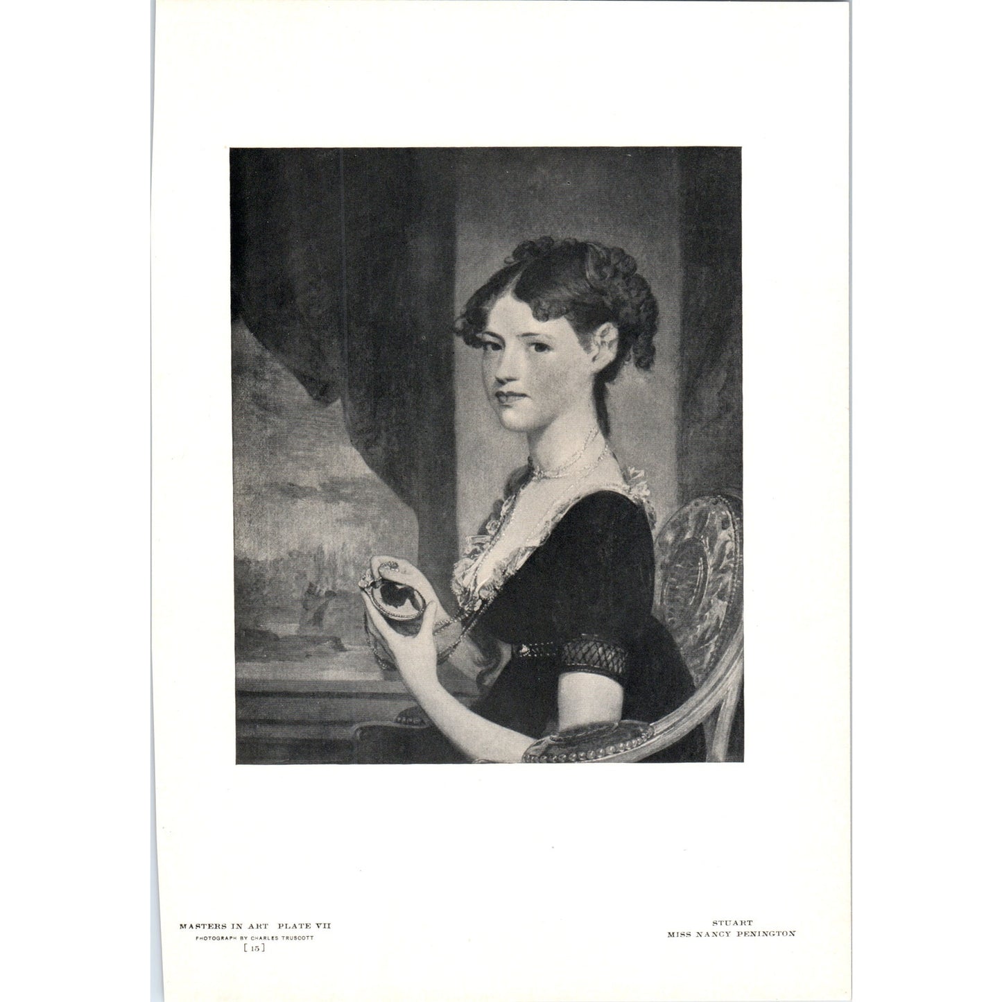 Miss Nancy Penington - Stuart 1906 Victorian Art Print AB8-MA4