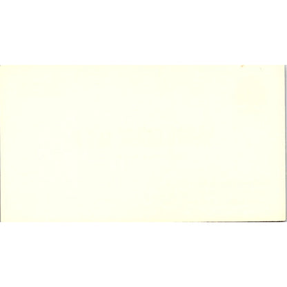 Mervyn Cooper MSW Westmoreland House Los Angeles Vintage Business Card SD9-B9