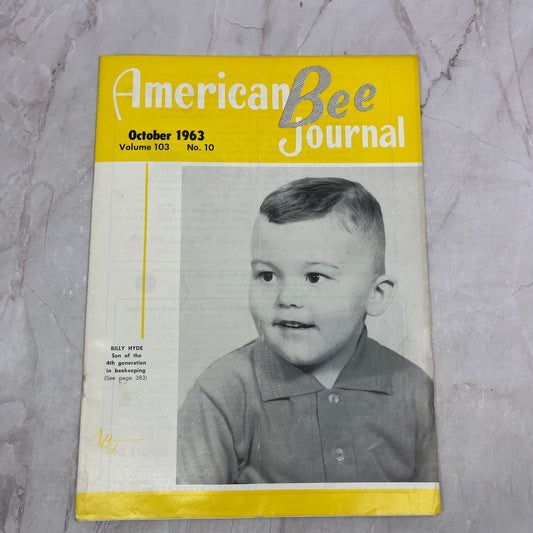 1963 Oct - American Bee Journal - Bees Beekeeping Honey M32