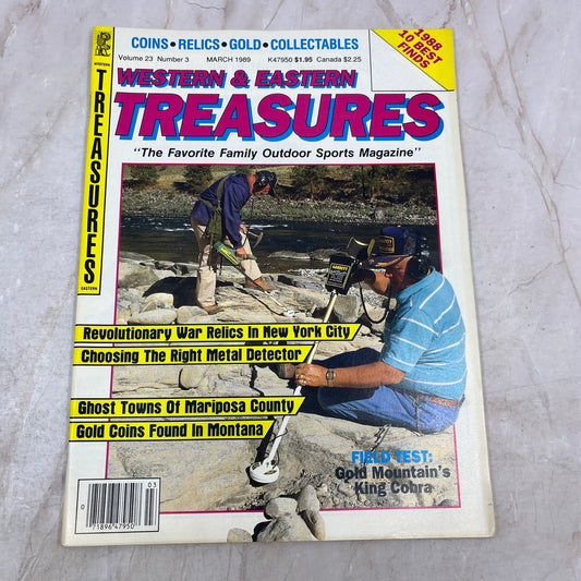 1989 March - Western & Eastern Treasures Magazine - Treasure Hunting Gold M11