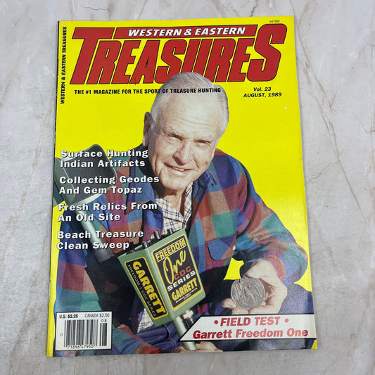 1989 Aug - Western & Eastern Treasures Magazine - Treasure Hunting Gold M11