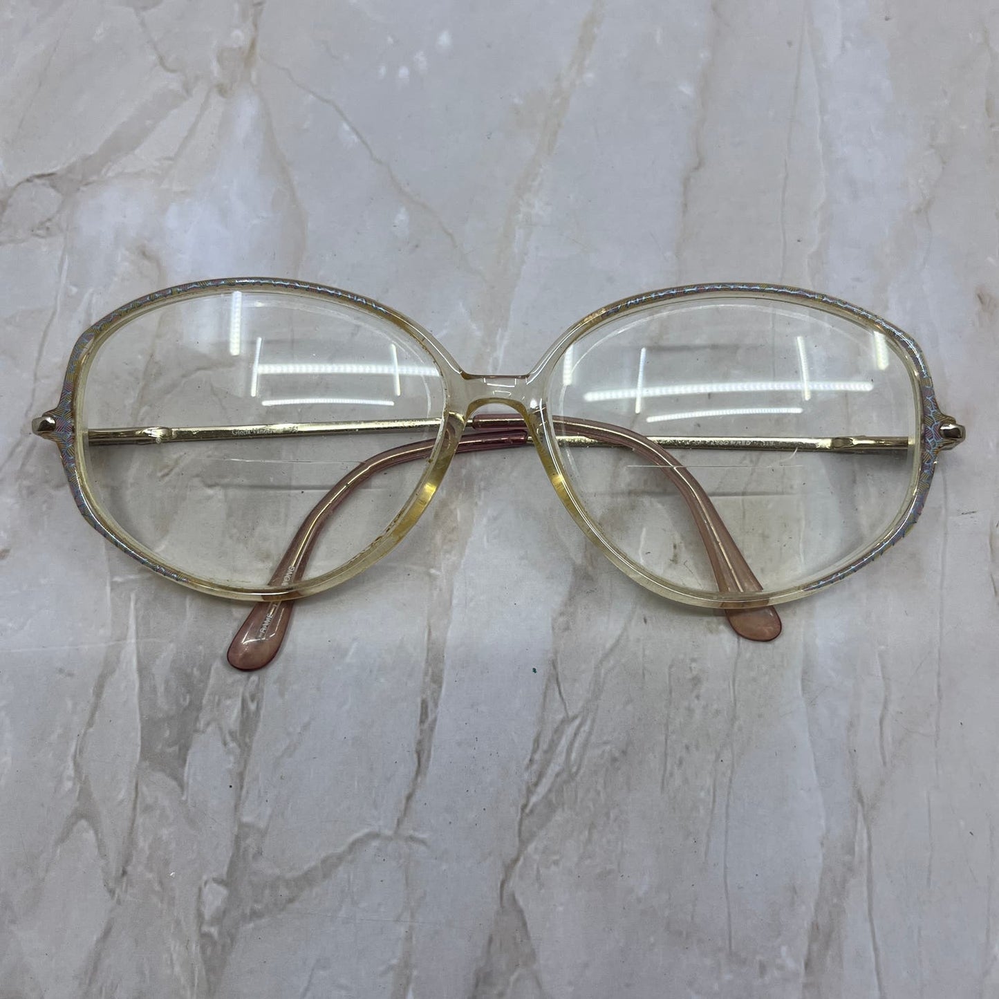 Retro Women’s Gloria Vanderbilt 751 Oversize Sunglasses Eyeglasses TD7-G7-3