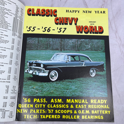 Tapered Roller Bearings - '55, '56, '57 Classic Chevy World - Jan 1979 M30