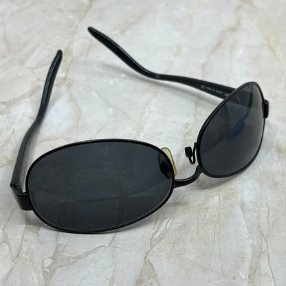 Vintage Vogue Italy Black Sunglasses Eyeglasses Frames TD5G3-11