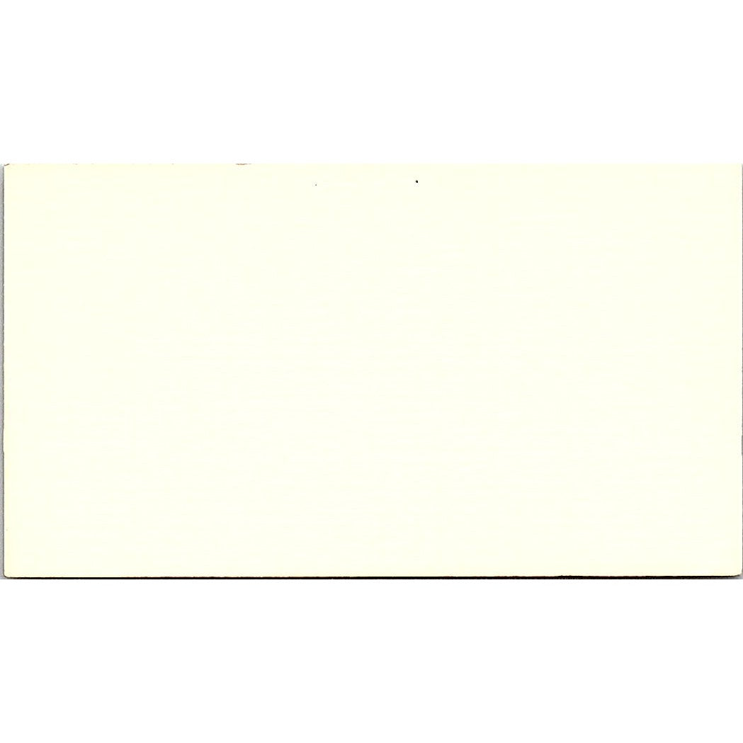 Orlando Gallo North Point Chrysler Plymouth Houston Vintage Business Card SD9-B6