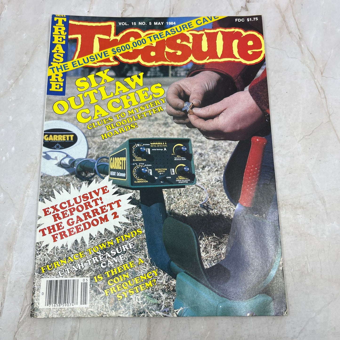 1984 May - Treasure Magazine - Treasure Hunting Metal Detecting Gold Coins M10