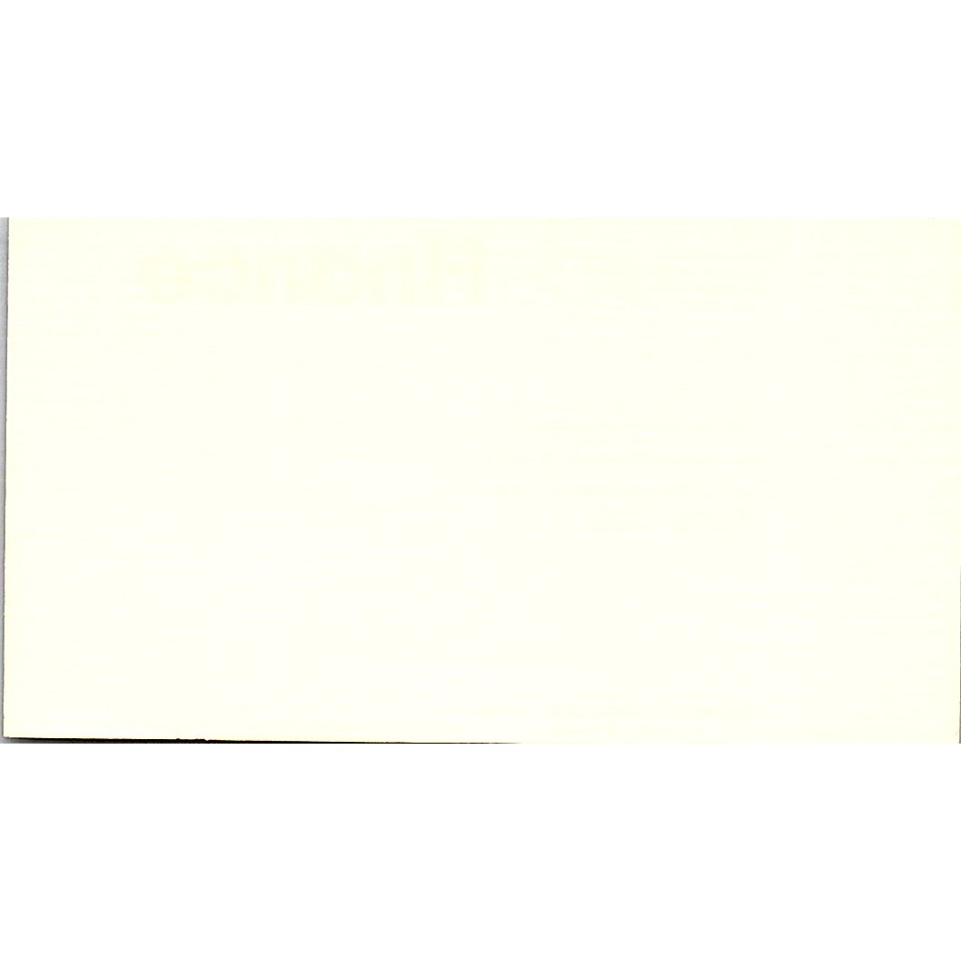 Watkins & Associates Evelyn C. Anderson Houston TX Vintage Business Card SF3-B7