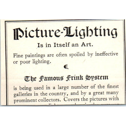 C. Klackner Art Publisher Haymarket London c1905 Victorian Ad AE9-MA9