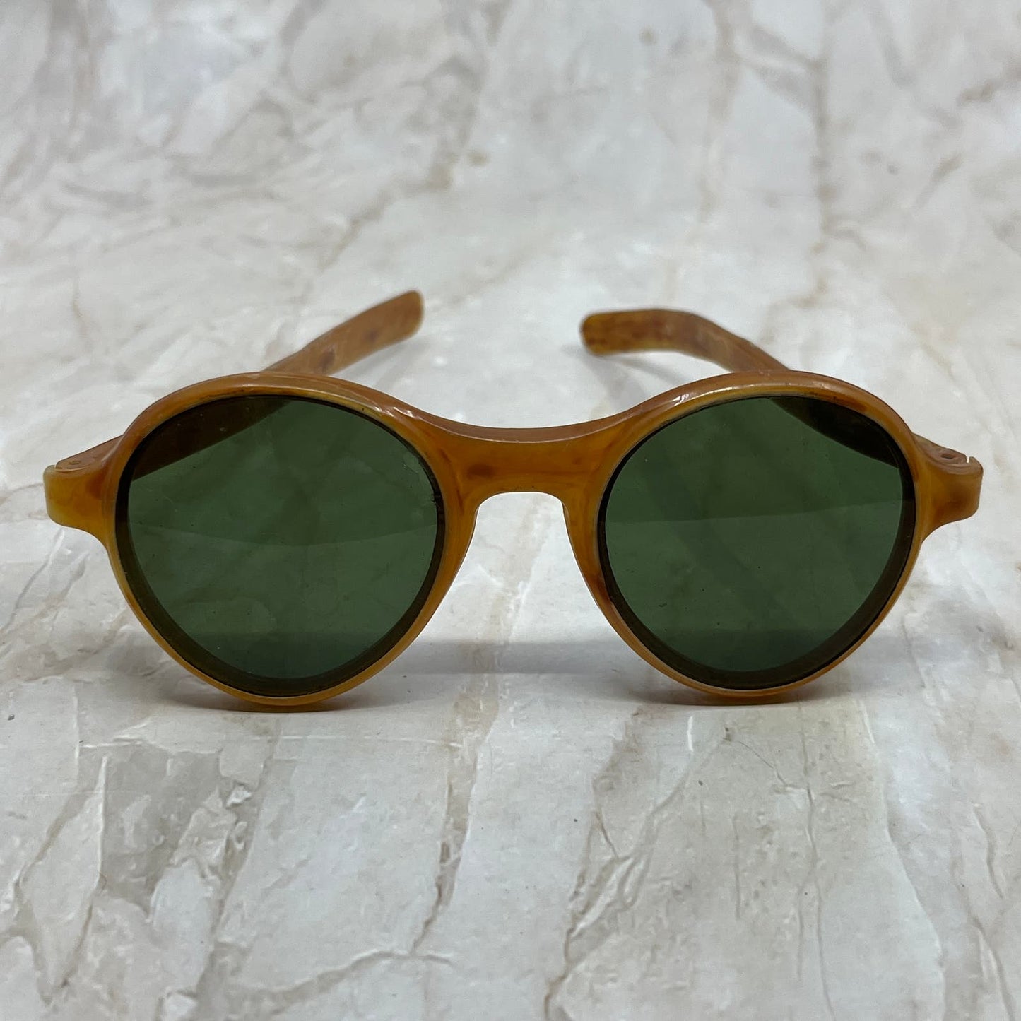 Vintage Orange Long Arm Acrylic Sunglasses Eyeglasses Frames TE9-G3-2
