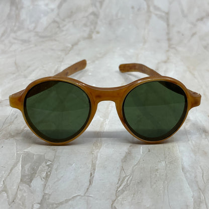 Vintage Orange Long Arm Acrylic Sunglasses Eyeglasses Frames TE9-G3-2