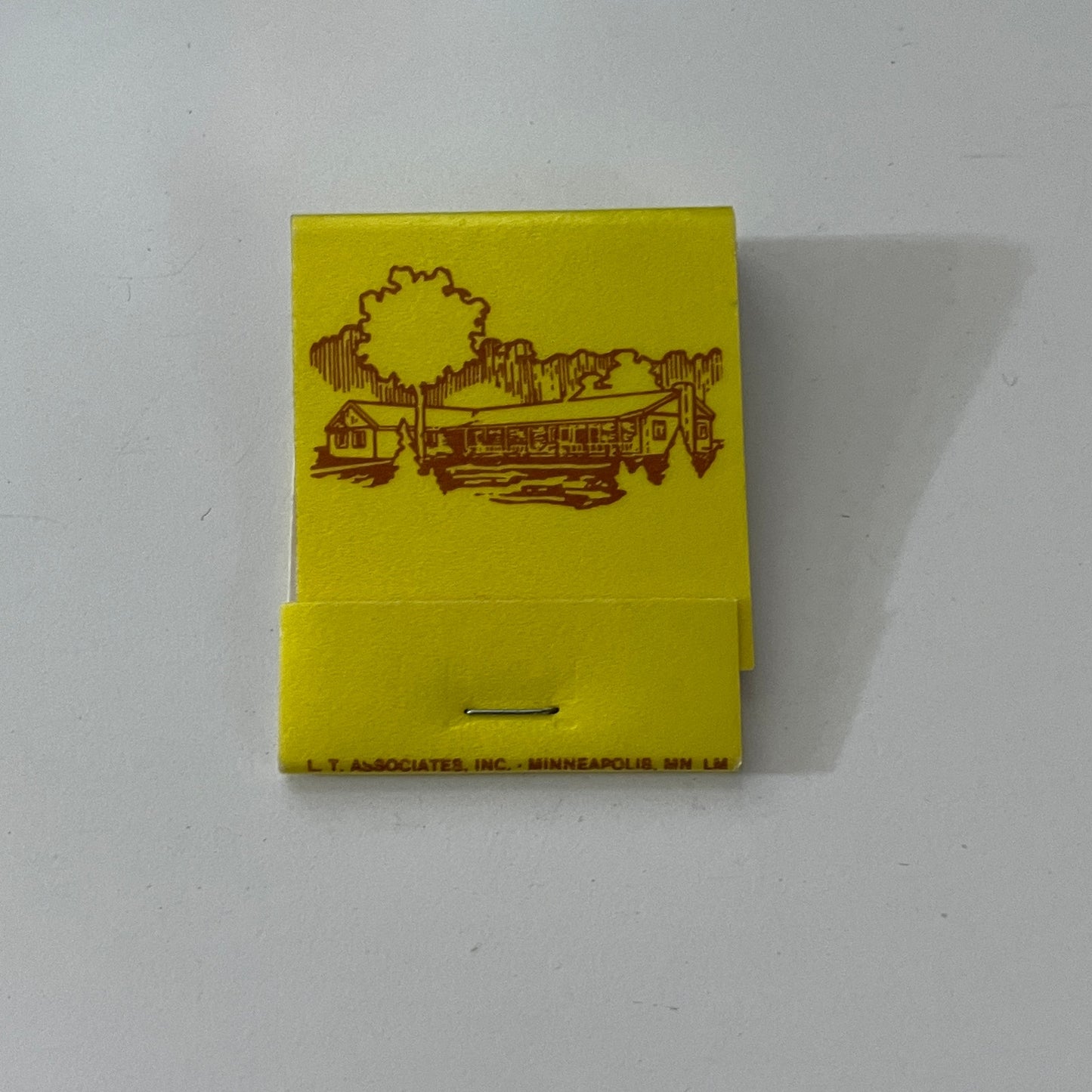 Wilderness Restaurant Prior Lake MN Feature Matches Vintage Matchbook SC4-R8