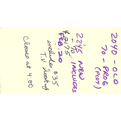 Sandy N Marks Computer Center of Houston Vintage Business Card SD9-B2