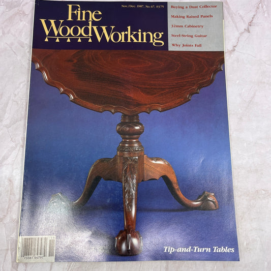 Tip-and-Turn Tables - Nov/Dec 1987 No 67 Taunton's Fine Woodworking Magazine M32