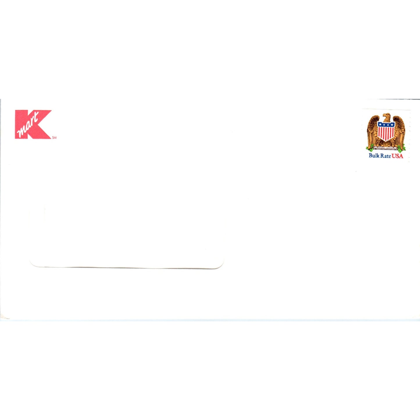 KMart Blank Envelope Bulk Rate Postage Stamp Postal Cover Envelope TG7-PC3