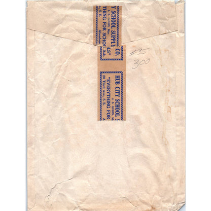 Christmas Bag Hub City School Supply Company Aberdeen South Dakota AE9-X3