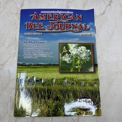 2010 July American Bee Journal Magazine Bees Beekeeping Honey M8