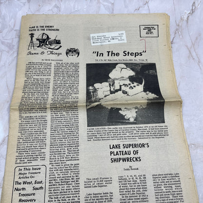 1980 Jan - In the Steps of the Treasure Hunter Newspaper - Mule Creek NM M11