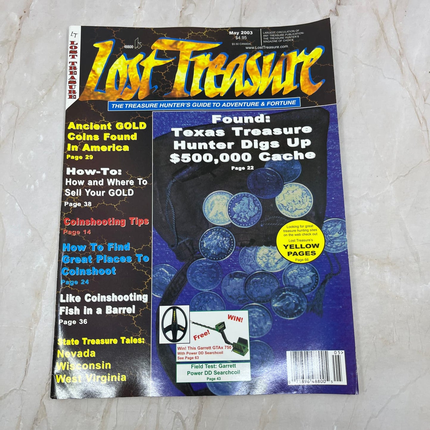 2003 May - Lost Treasure Magazine - Treasure Hunting Gold Prospecting M14
