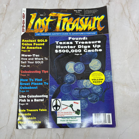 2003 May - Lost Treasure Magazine - Treasure Hunting Gold Prospecting M14