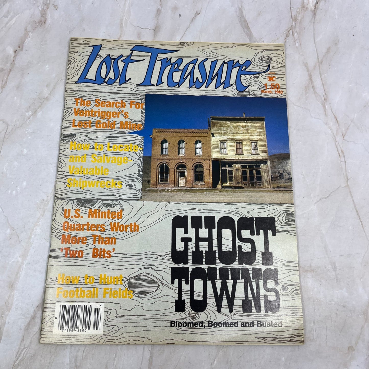 1983 March - Lost Treasure Magazine - Treasure Hunting Gold Prospecting M15