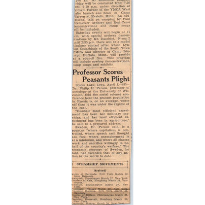 Nemo-Flex Wonderlift for Heavy Women 2x6" 1935 Minneapolis Journal Ad AE7-H1