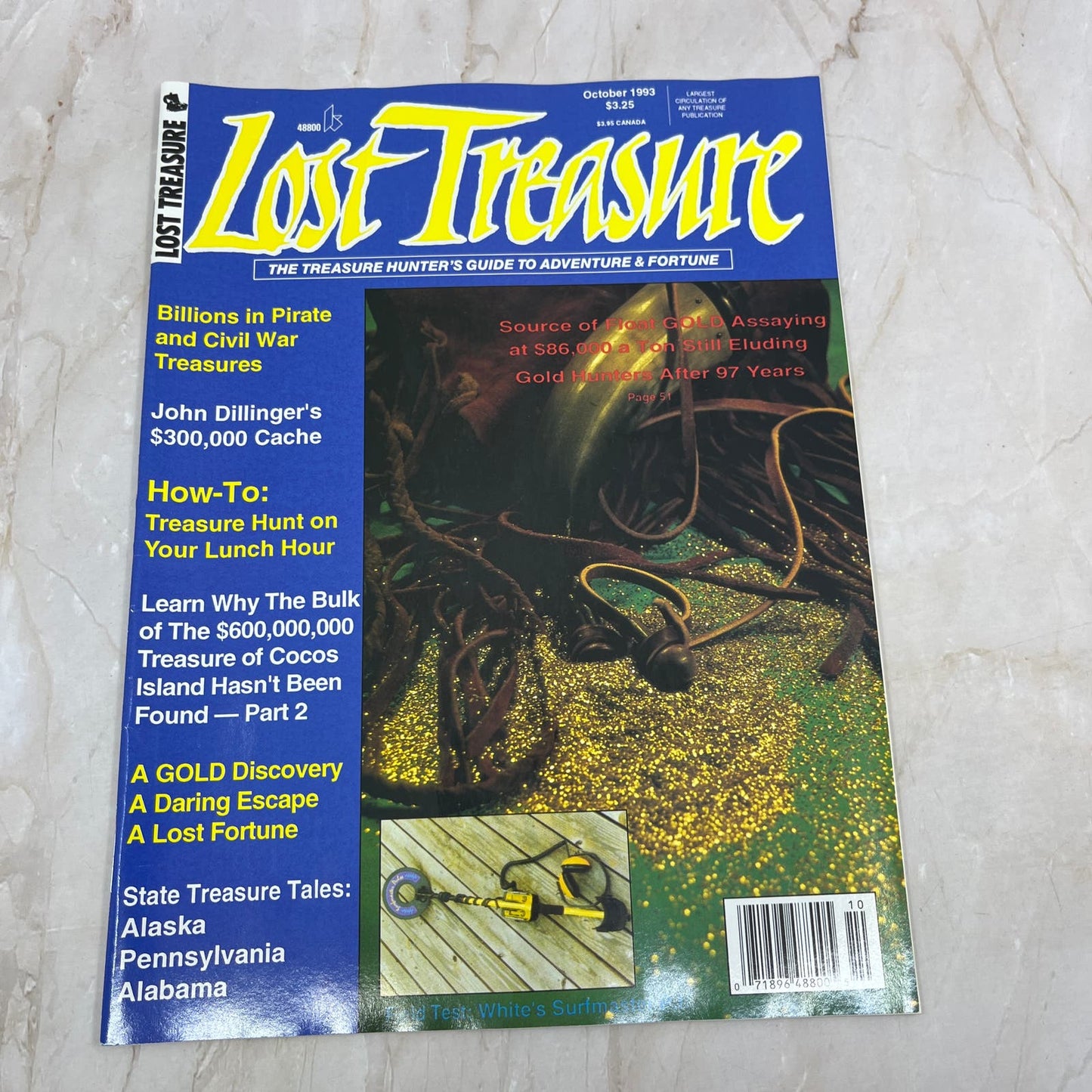 1993 Oct - Lost Treasure Magazine - Treasure Hunting Gold Prospecting M14