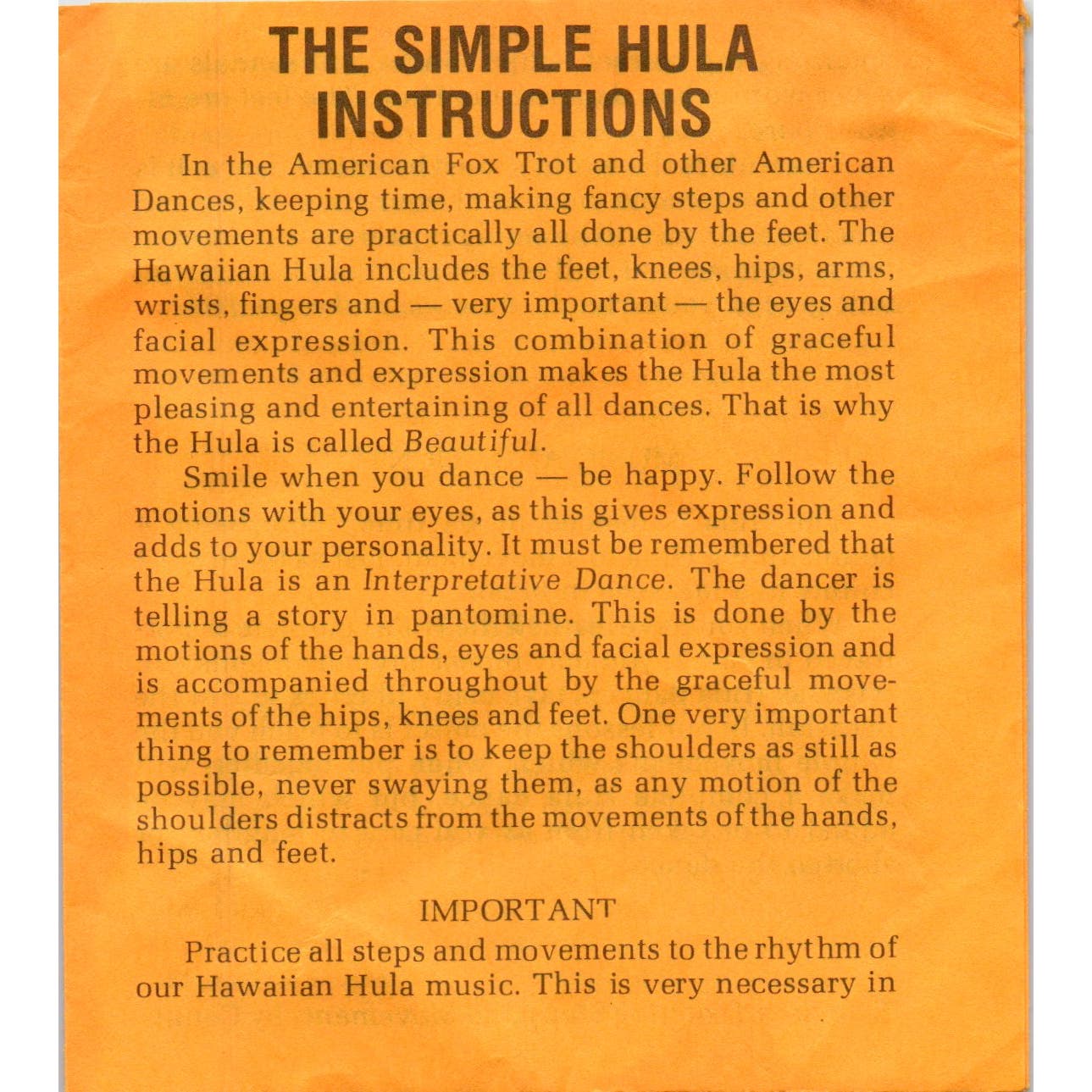 Vintage Continental Airlines Hawaii Flight Hula Pamphlet Robert W. Miller AE8