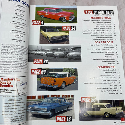 Wilwood Disc Brakes - '55, '56, '57 Classic Chevy World Magazine - Apr 2007 M29